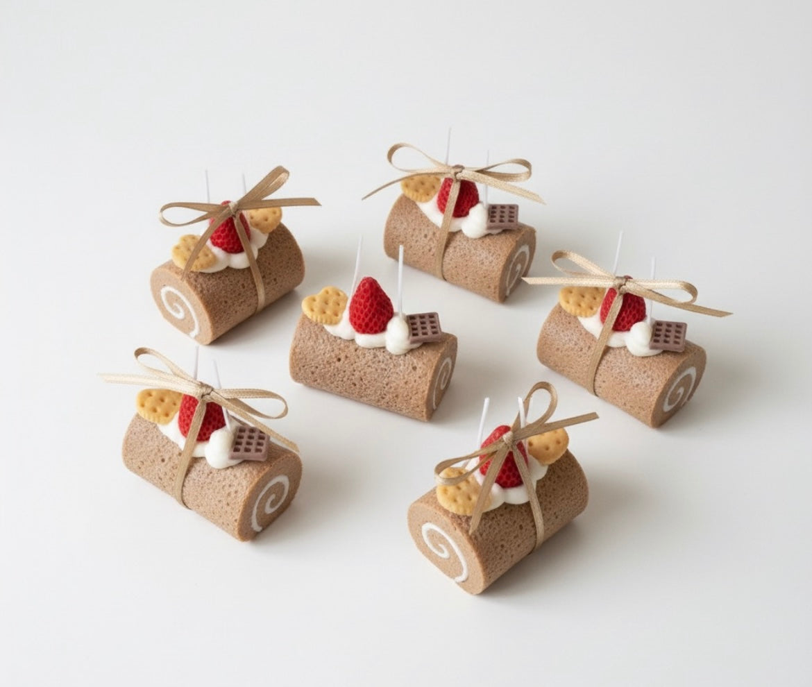 Swiss Roll Vanilla Cake